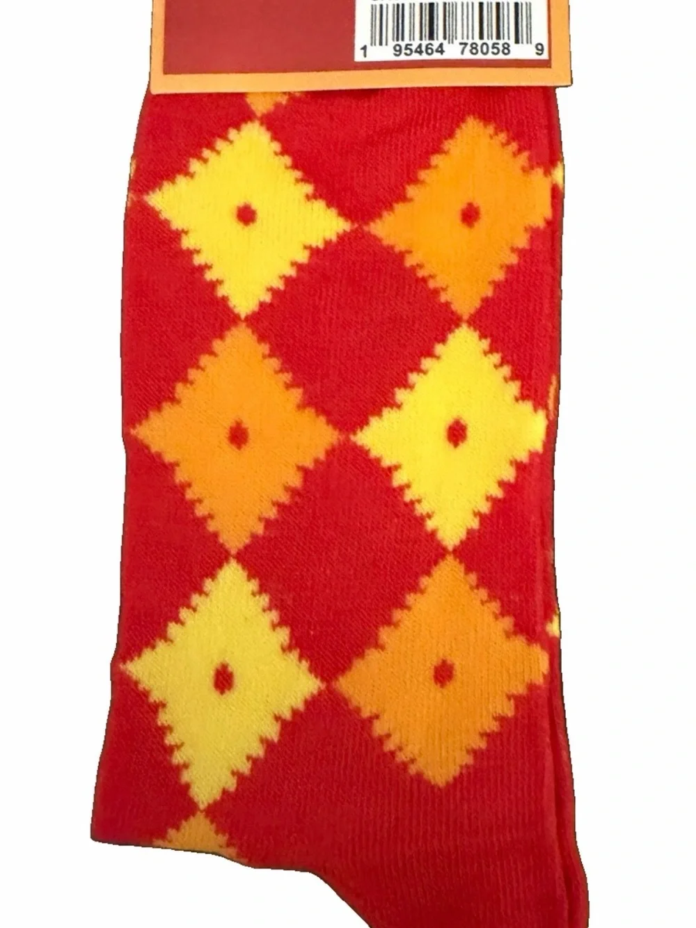 Cheez-It Crew Socks - Fun Snack Logo Design Size 6-12